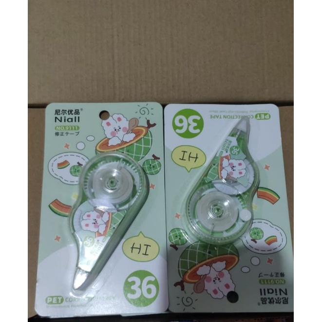 Correction Tape Pen Tipe-ex Kertas Roll Pita BTS Kenko 8Mx5mm Murah/Tipex Kertas/Tipe X Viral