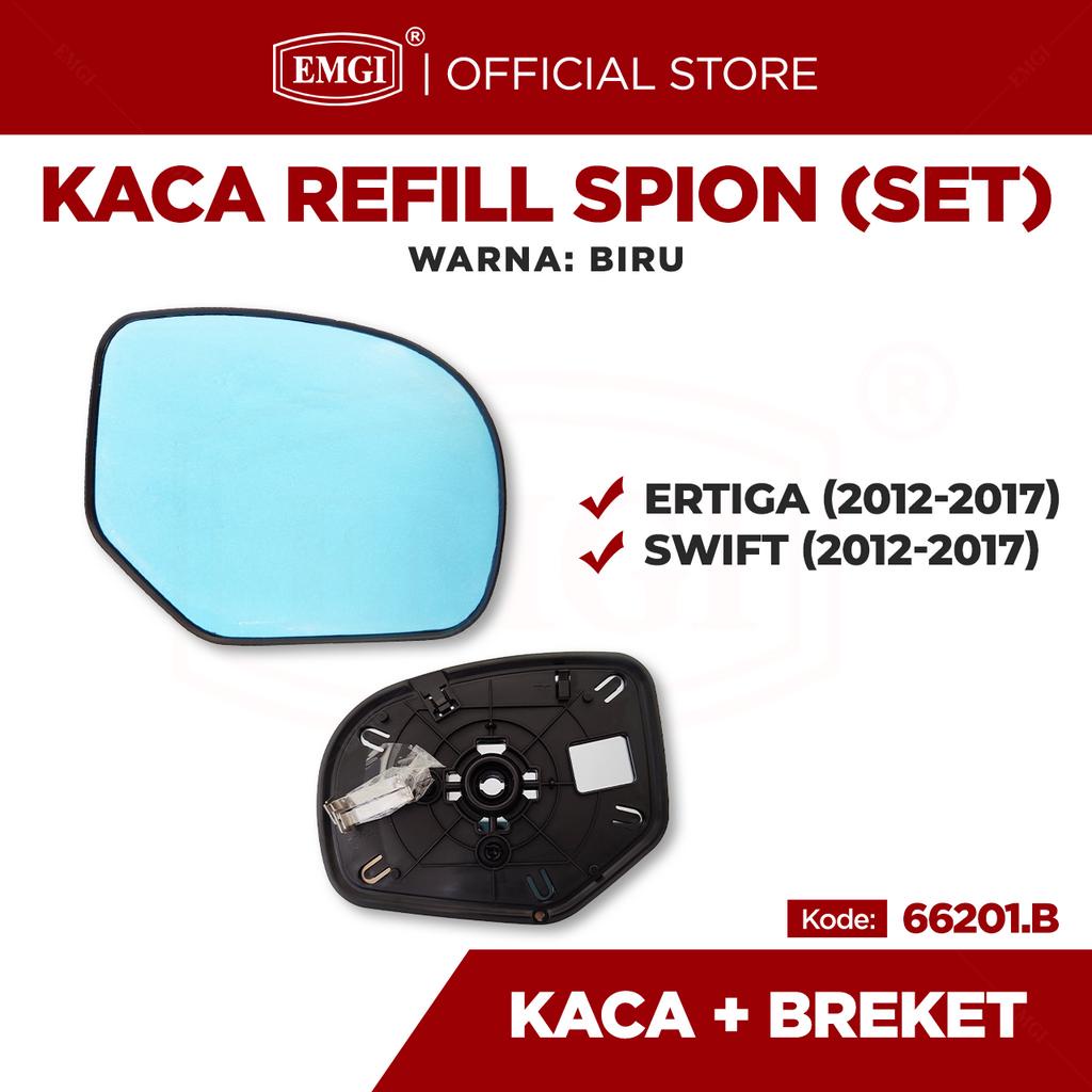 Kaca Spion Refill Biru SET- Spion Mobil Ertiga/Swift 2012 2013 2014 2015 2016 2017