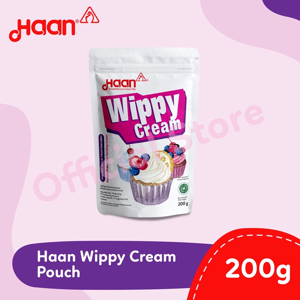 

8.8 Promo >> Haan Wippy Cream 200gr