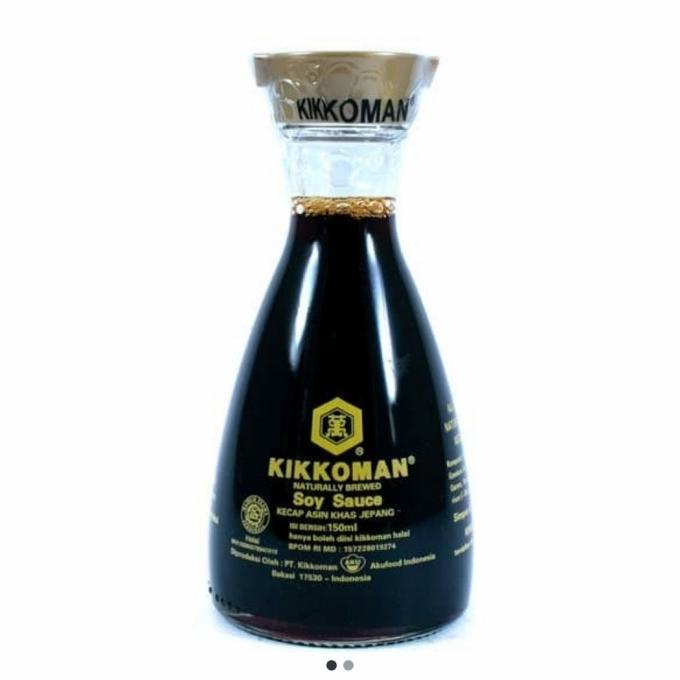 

+++++] KIKKOMAN SOY SAUCE 150 ml kecap asin khas jepang