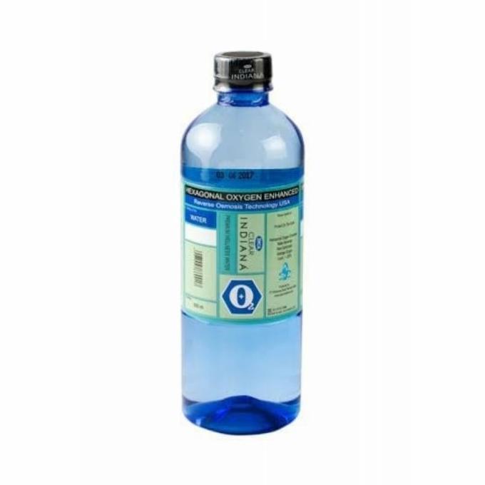 

!!!!!!] CLEAR INDIANA HEXAGONAL OXIGEN WATER 600 ML air minum kesaharan