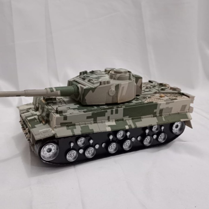 Mainan Anak Remot Control Rc Military War Tiger Tank
