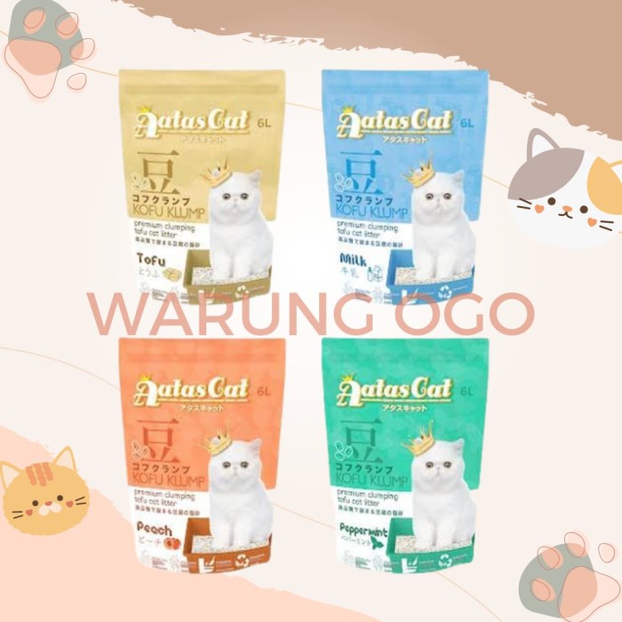 DISKON SPESIAL PASIR KUCING AATAS TOFU CAT TERMURAH