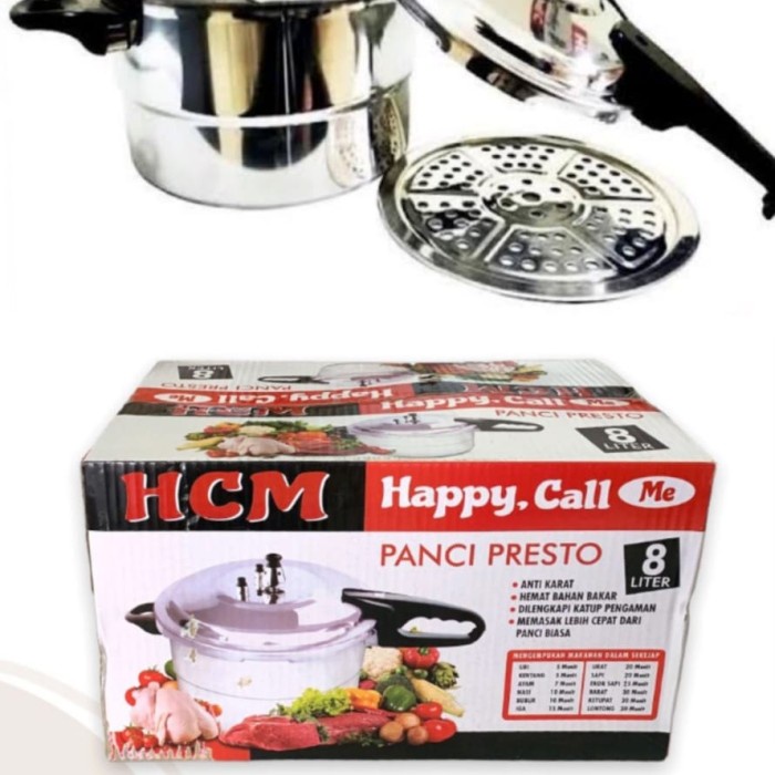 Terlaris Panci Presto 8 Liter Happy Call