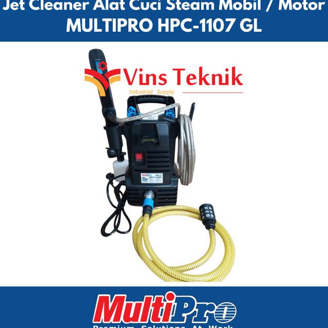 Jet Cleaner Alat Cuci Steam Mobil Motor Hpc1107 Multipro Hpc 1107 L