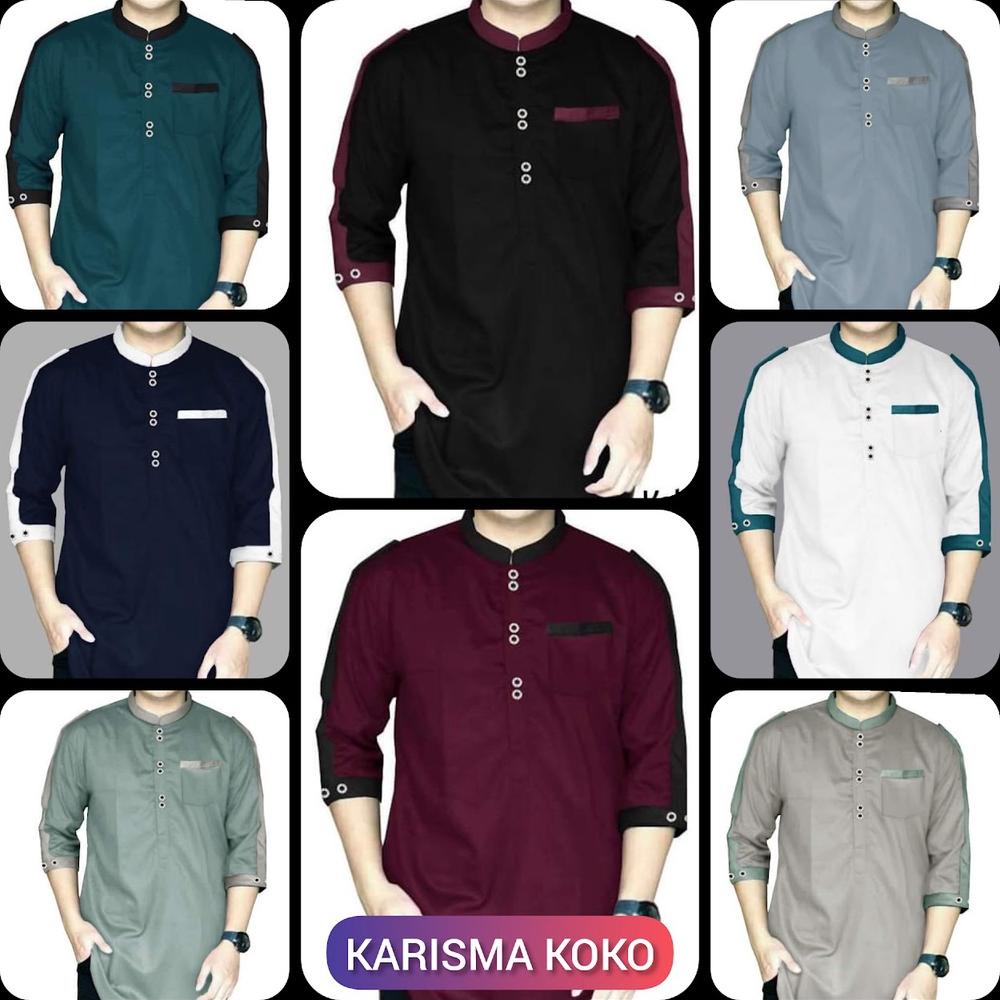 Grosir Kodian Karisma Koko Kurta 3/4 Millenial