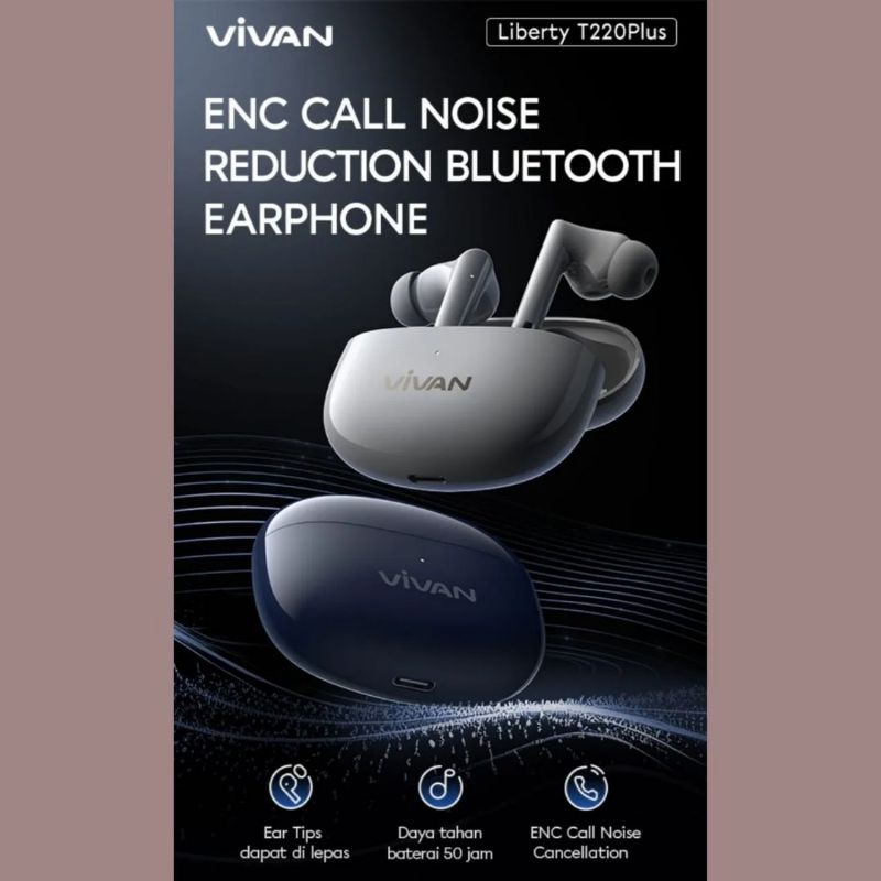 TWS VIVAN LIBERTY T220 PLUS ORIGINAL