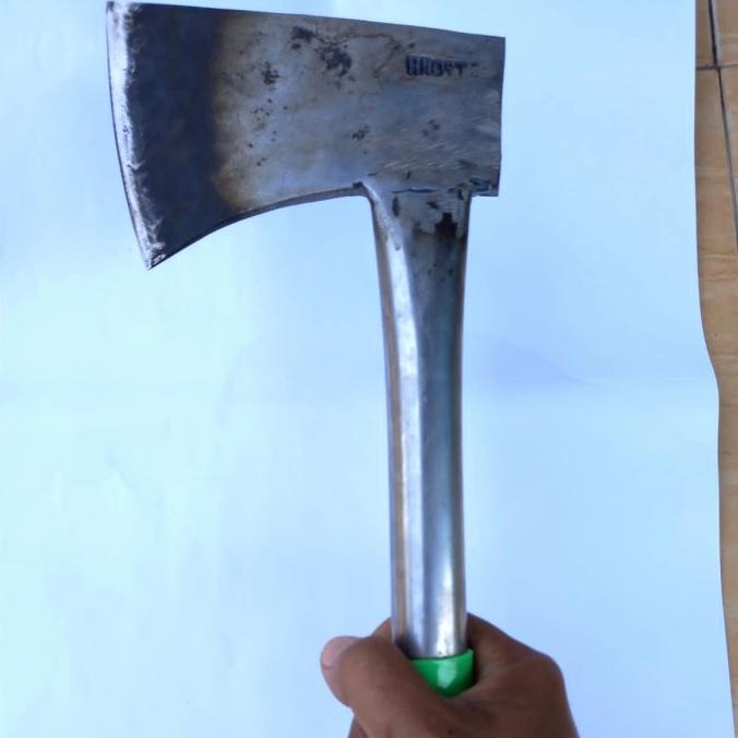 Kapak Besi Pemotong Kayu Tulang Sapi Kampak Tangan Gagang Karet uru01