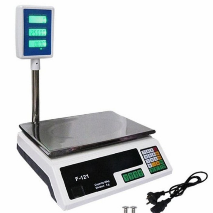 TIMBANGAN BUAH DIGITAL FLECO F 121/TIMBANGAN ELEKTRIK 30 KG