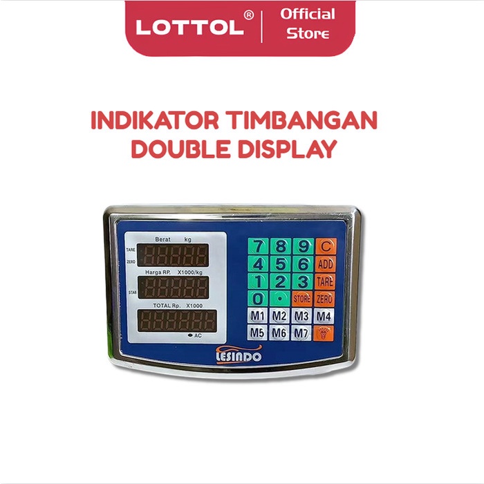 Indikator Timbangan Digital Kepala Timbangan Digital