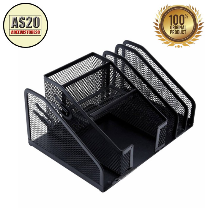 

Aurealiamall Desk Organizer Tempat Alat Tulis Stationary Case