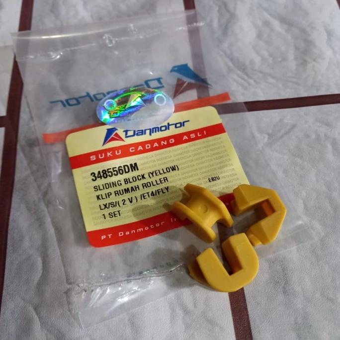 ~~~~~] klip roller rumah roller sliding block vespa LX/S 2V ET4 FLY