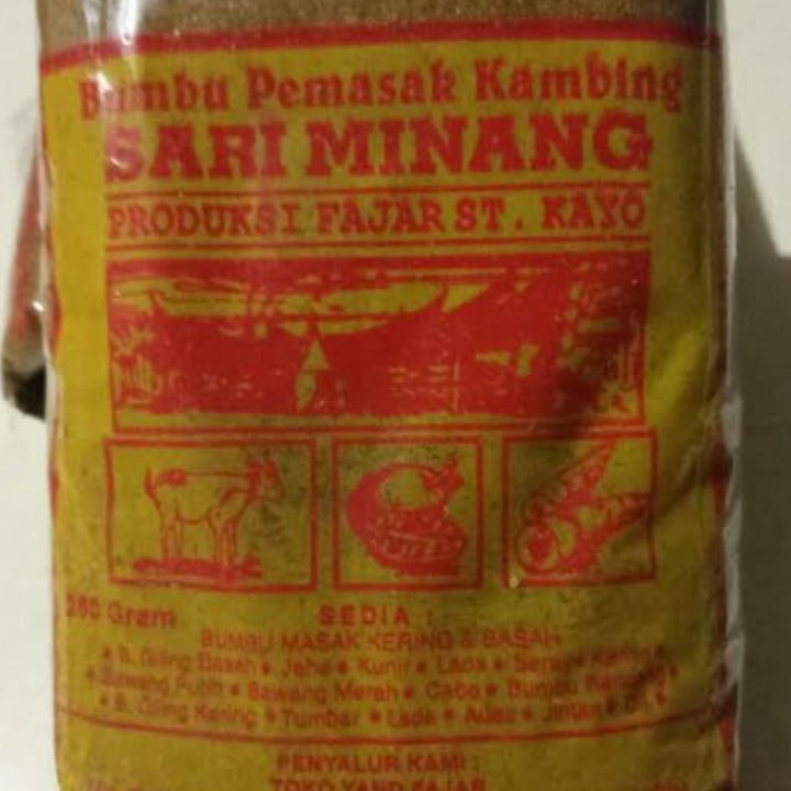 

Baru Sari minang bumbu gulai kambing 080 ➻