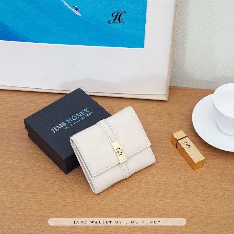 JANE WALLET BY JIMS HONEY (FREE EXCLUSIVE BOX) DOMPET LIPAT KECIL IMPORT