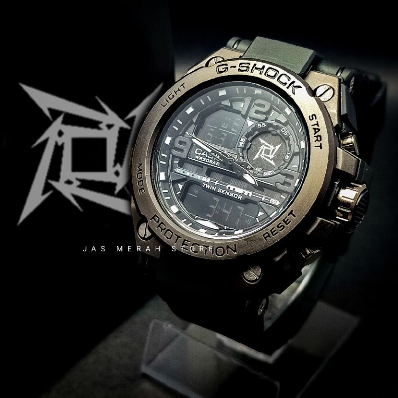 JAM TANGAN METALLICA X G SHOCK GST ANALOG DIGITAL