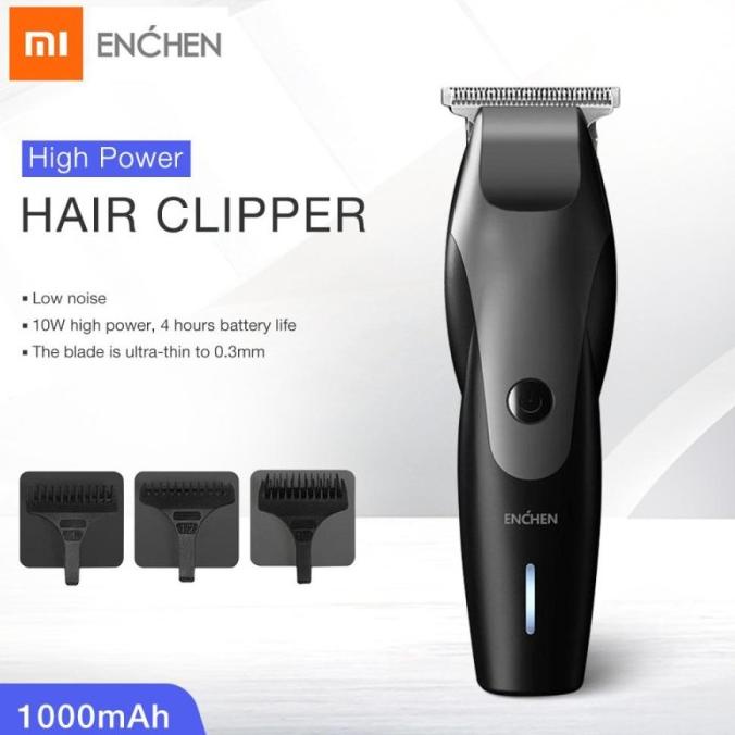 Xiaomi Enchen Hummingbird Elektrik Hair Clipper Alat Cukur Rambut