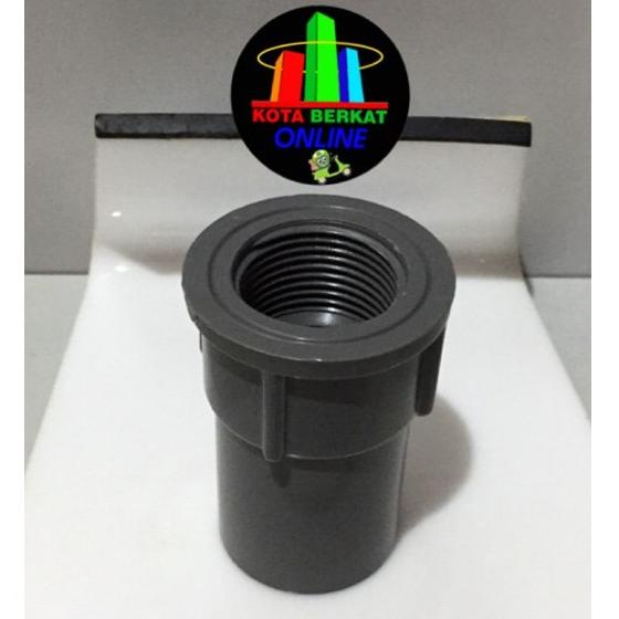 :<:<:<:<] SOK DRAT DALAM (SDD) PVC/ SAMBUNGAN PIPA PVC 3/4"