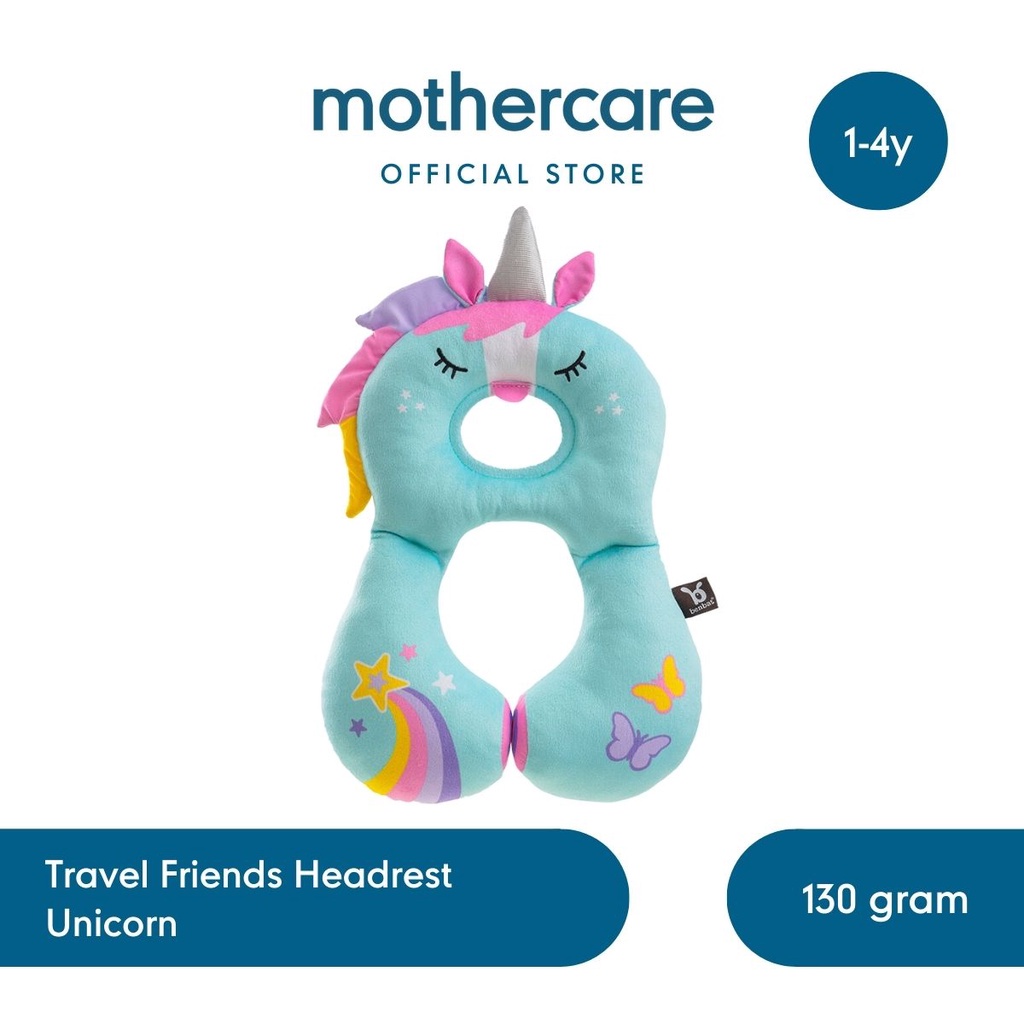 Travel Friends Headrest Unicorn 1-4Y - Bantal Sandaran Kepala