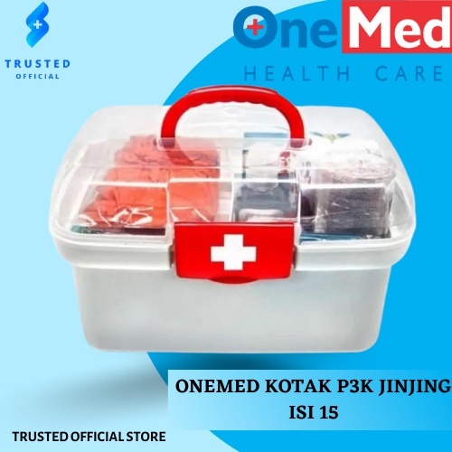 Kotak P3K Plastik Jinjing Onemed Isi 15 Kotak P3K Plastik Jinjing Family Onemed Isi 19