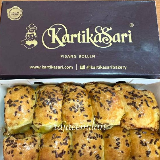 

12.12 ✨Promo✨ Pisang Bolen Coklat Keju Kecil Kartika Sari Bandung/Cemilan Snack Kue Oleh Oleh Bandung 