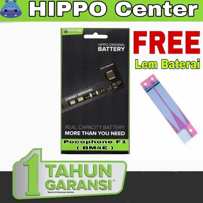 Hippo Baterai Pocophone F1 4000mah BM4E