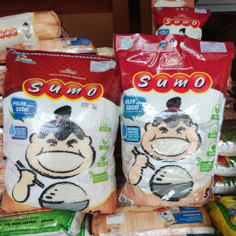 

Dijual.. Beras Sumo PREMIUM 10kg & 5kg LB6