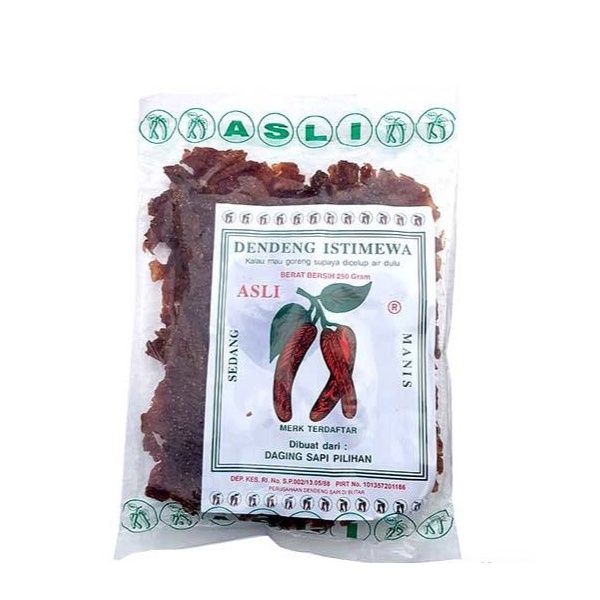 

Dendeng Istimewa Asli Cap Cabe 250gr