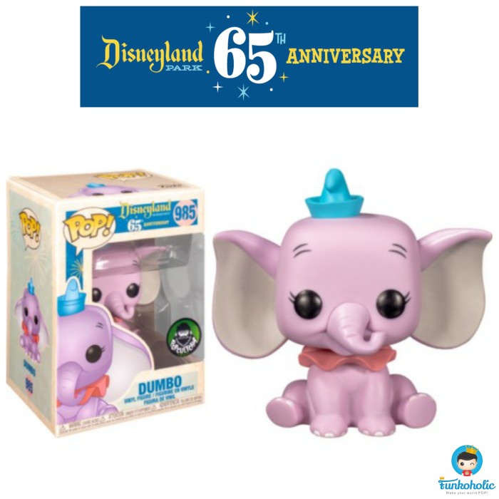 Funko Pop Disneyland 65Th Anniversary - Dumbo (Pule) [Exclusive]