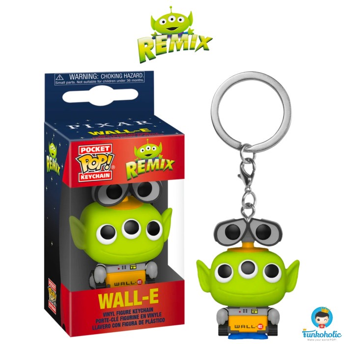 Funko Pocket Pop Keychain Disney Pixar Alien Remix - Wall-E
