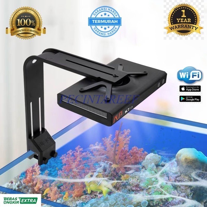 Terlaris Lampu Coral Noopsyche K7 Iii Pro Wifi Dan App Terbaru