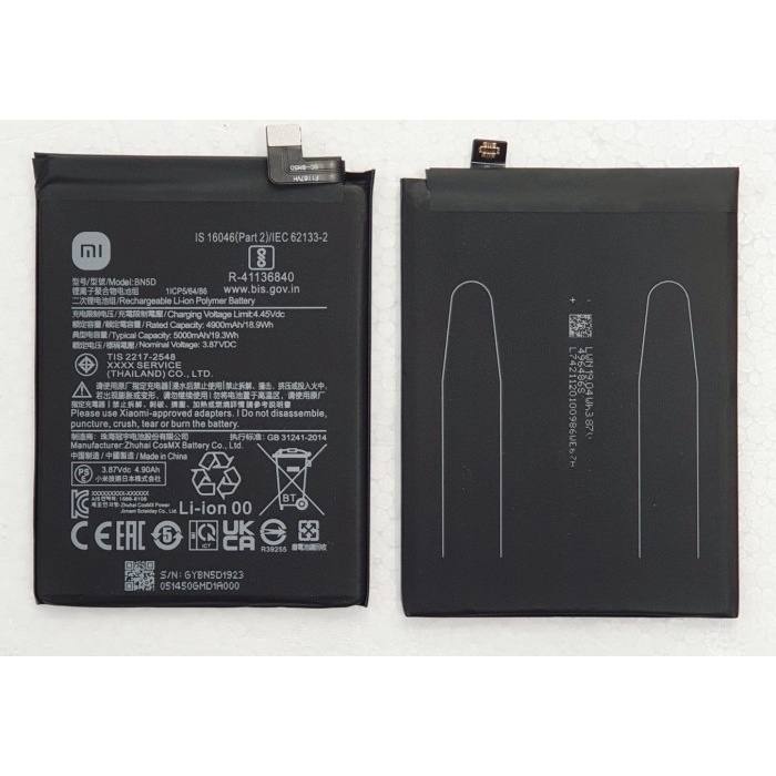 Battery Batere Batre Baterai Mcom Xiaomi Redmi Note 11 Note 11s BN5D
