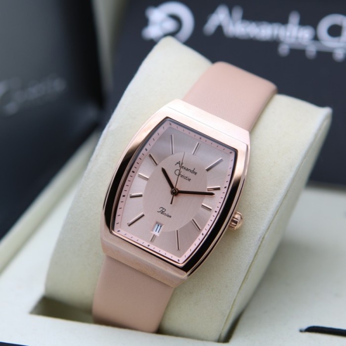 HOT SALE JAM TANGAN WANITA ALEXANDRE CHRISTIE AC 2909 / AC2909 LEATHER ORIGINAL TERLARIS