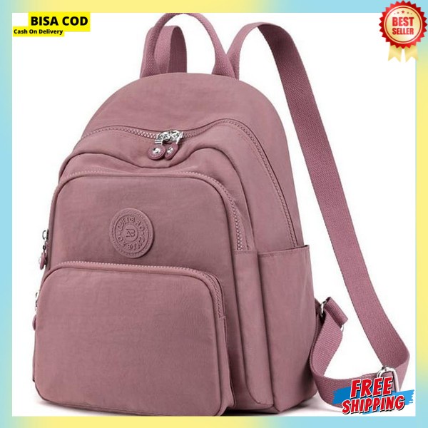 Tass Skolah Kuliah Kerja Rqnsel Anti Air Backpack Multi Fungsi Rensel Casual Keren Bagpack Viral Tre