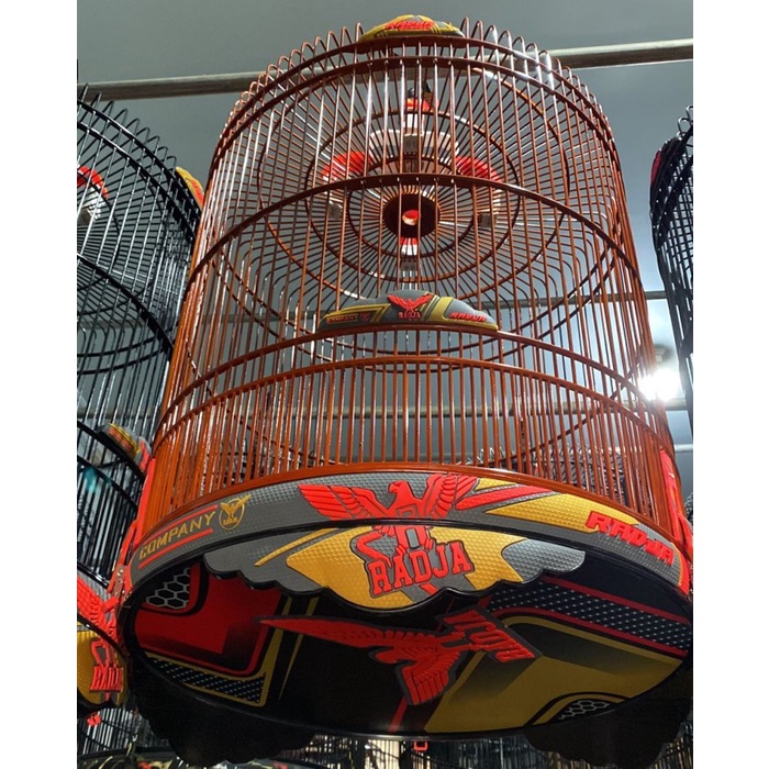 SANGKAR KANDANG MURAI RADJA COMPANY 3D CARBON BARU NO 2
