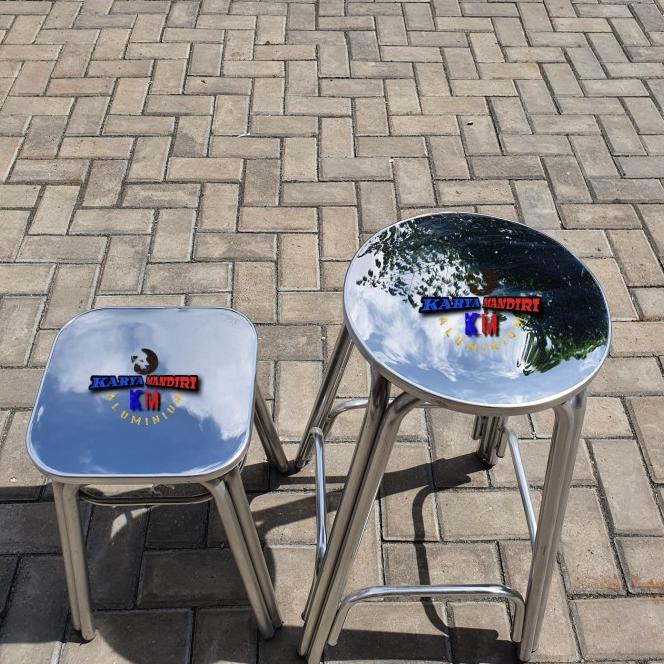 Kursi Besi / Kursi Bar / Kursi Cafe / 50 Cm / 75 Cm