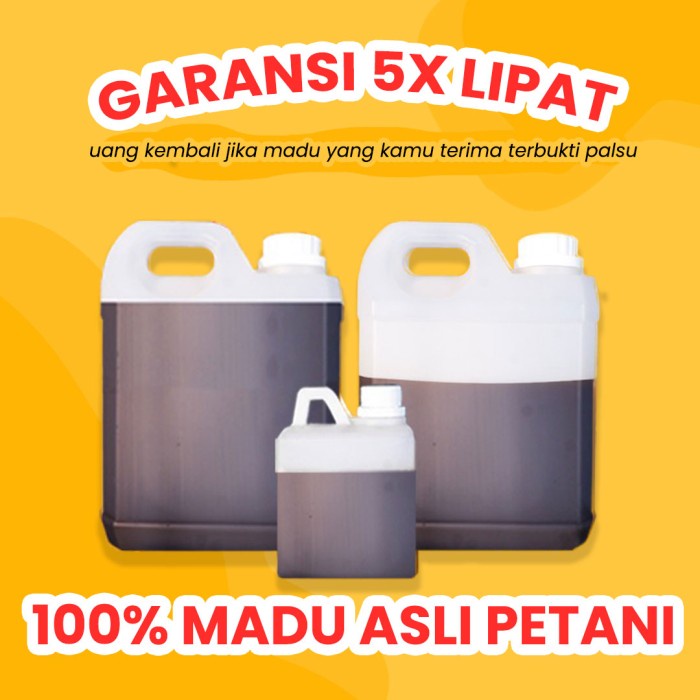 

Madu Hutan Murni Nektar Bunga Ala Pure Natural Honey