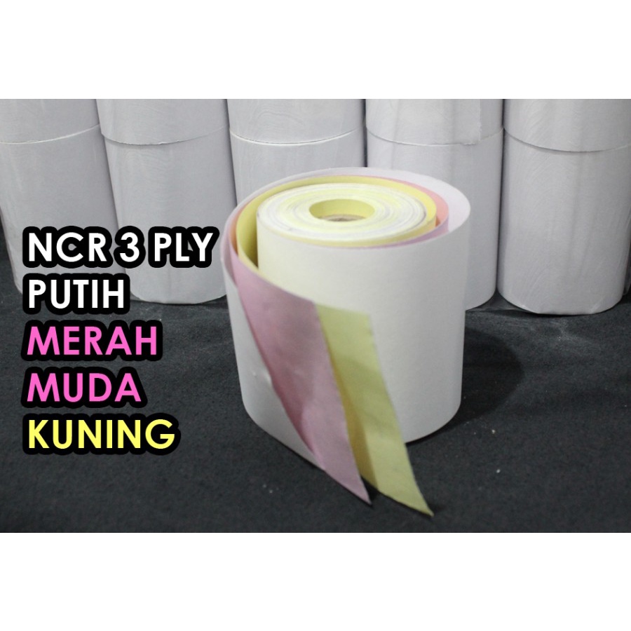 

ROLL PAPER NCR 3 PLY 75 X 65