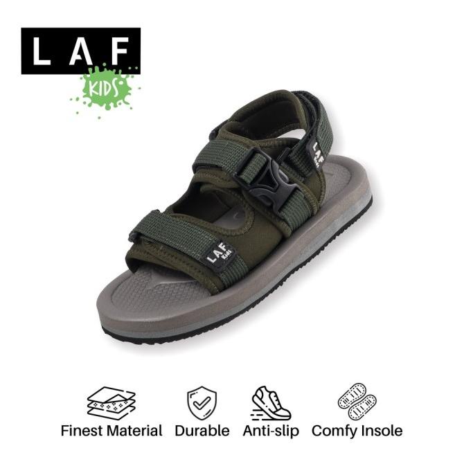 Sandal Gunung Sendal Anak Laki laki Perempuan Hijau Imaji LAF Project