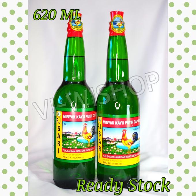 Minyak kayu putih cap ayam asli / cap ayam jago / 620ML