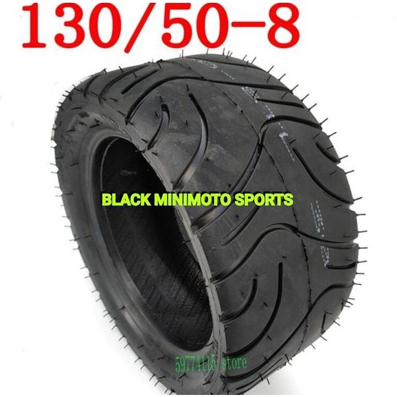 Ban Motor Mini GP MEDIUM Ring 8 Inch - Mini GP Medium Ukuran 130-50-8 - Ban Mini GP Tubeless - Ban S