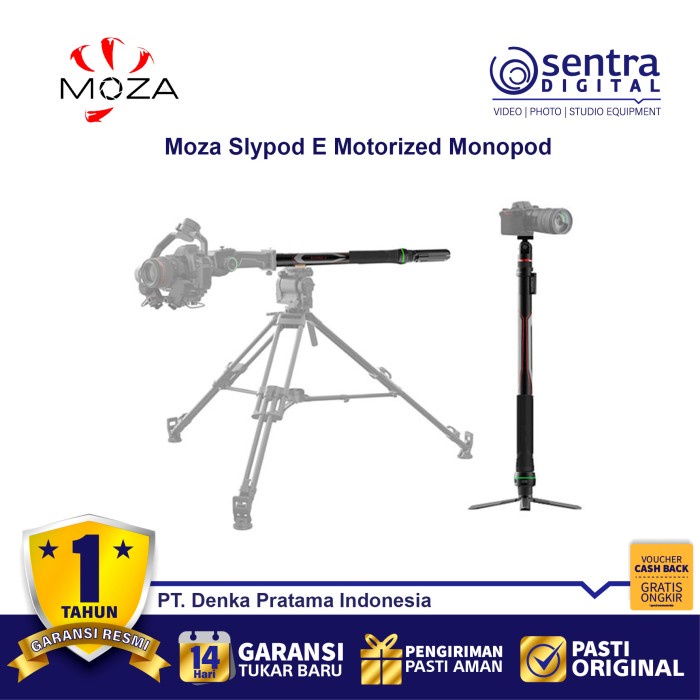 FLASH SALE MOZA SLYPOD E MOTORIZED MONOPOD TERBARU