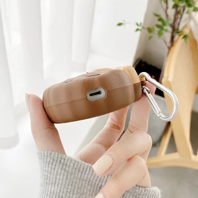 SOFT CASE CASING AIRPODS GEN 1 & 2 INPODS 12 - COOKIE BEAR 3D pen03