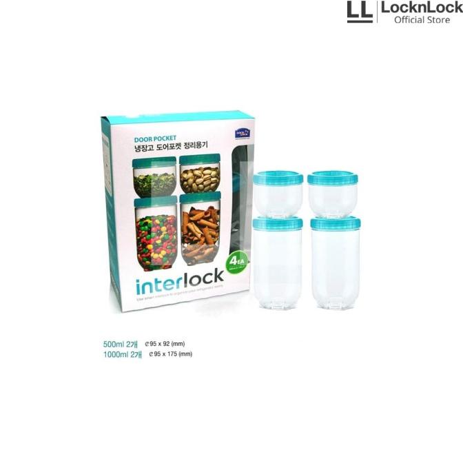 

LocknLock - Toples Interlock Set 4PCS (INL301S3)