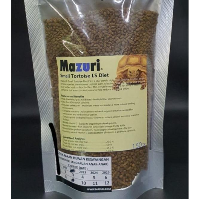 Laris Mazuri Baby Bite 150Gr Pelet Kura Pakan Kura Sulcata