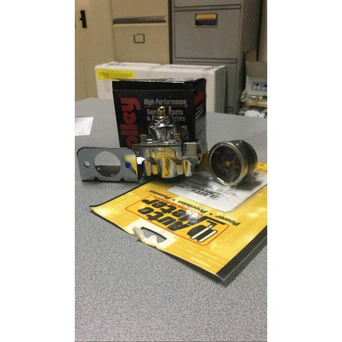 Autometer Fuel Pressure Dan MSD Fuel Pressure Regulator