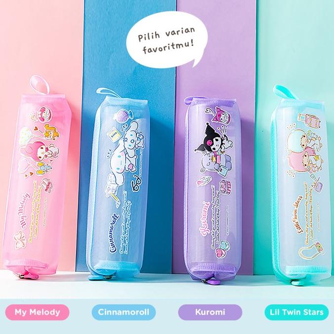 

Tokkado Sanrio Meiji Pencil Case Original Tempat Pensil Anak Lucu