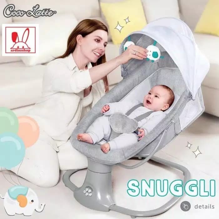 Terlaris Cocolatte Snuggli Weeler / Bouncer Bayi / Mainan Bayi