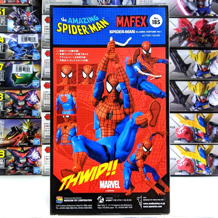 Mafex 185 Spiderman Classic Costume Ver