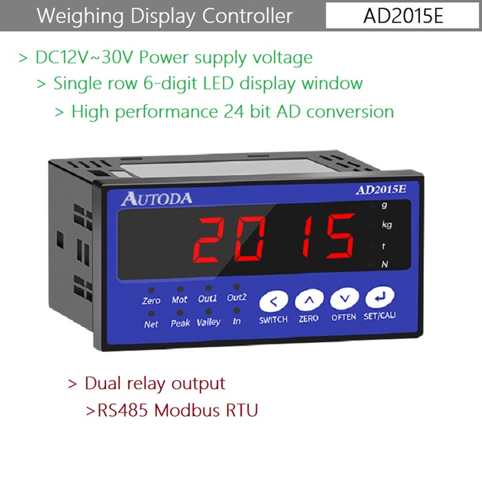 Terlaris Load Cell Amplifier Weighing Transmitter Display Indicator Controller