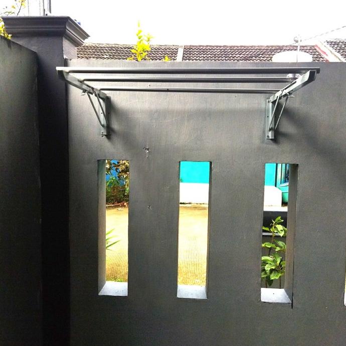Jemuran baju lipat dinding jemuran lipat handuk premium kuat